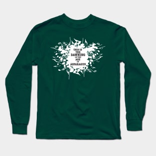 Music Lyric Misfires version 4 Long Sleeve T-Shirt